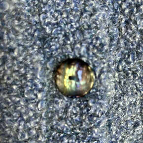 Merino extra fine wool and mohair HIGH COUNTRY Button down sweater medium - Picture 7 of 11